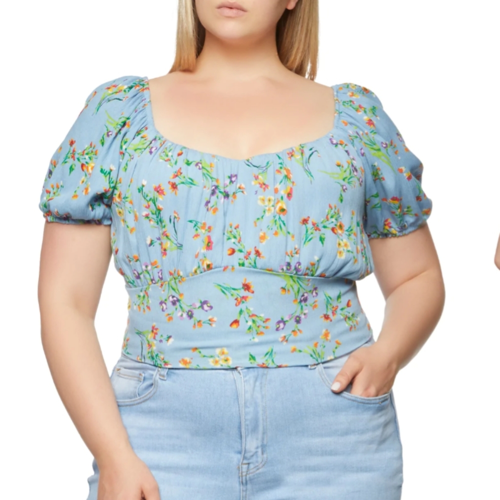 Floral tunic